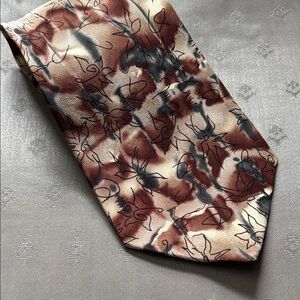 J. Garcia Artistic Banyan Trees Collection Fourteen Silk Tie